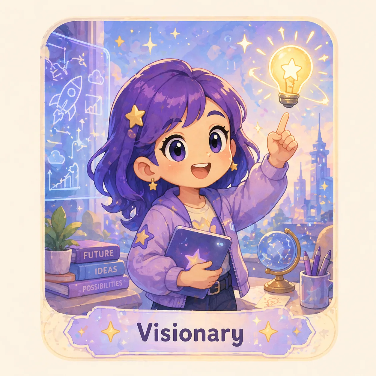 Visionary personality result
